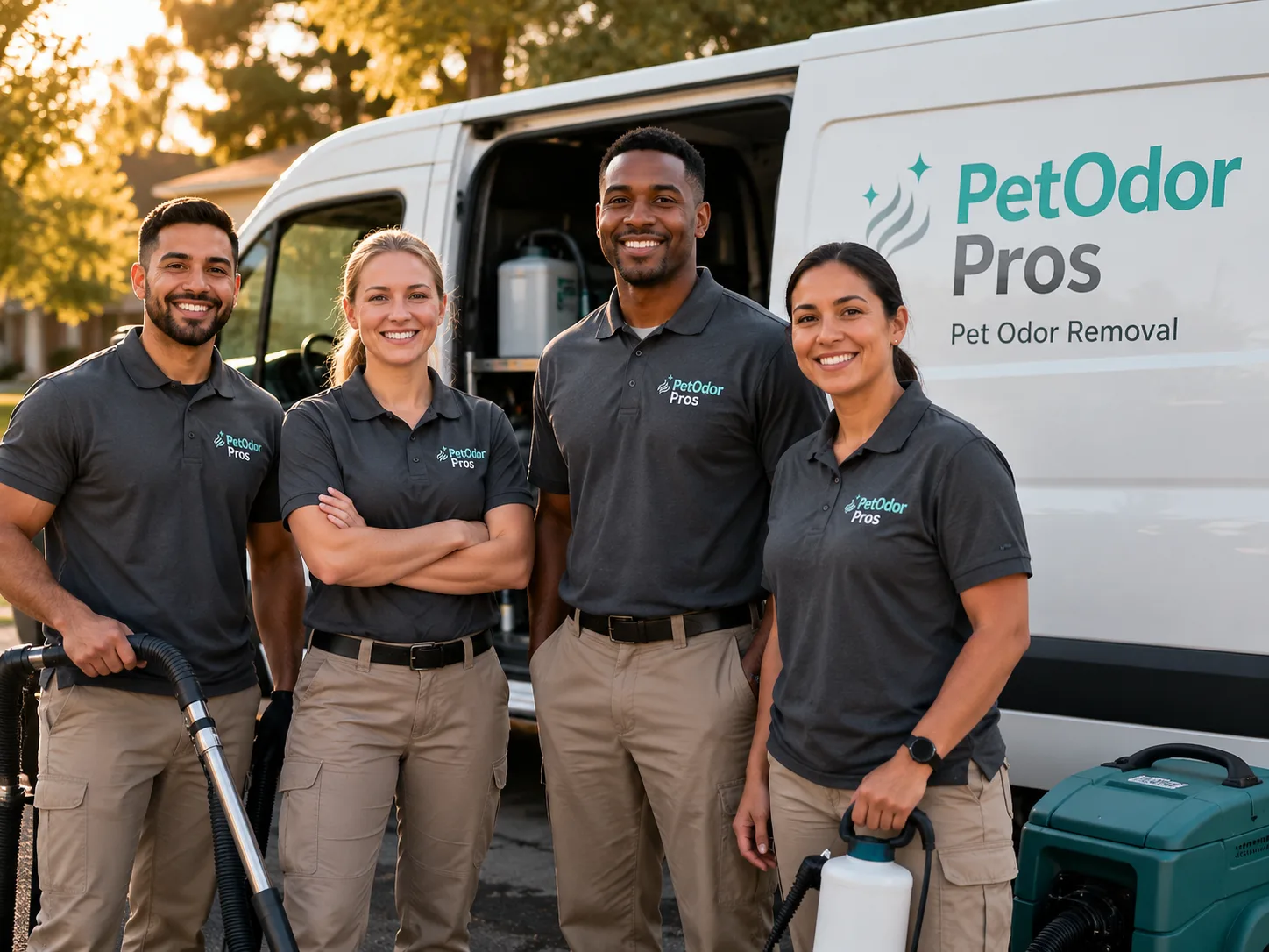 Pet Odor Removal team serving Albany, OR